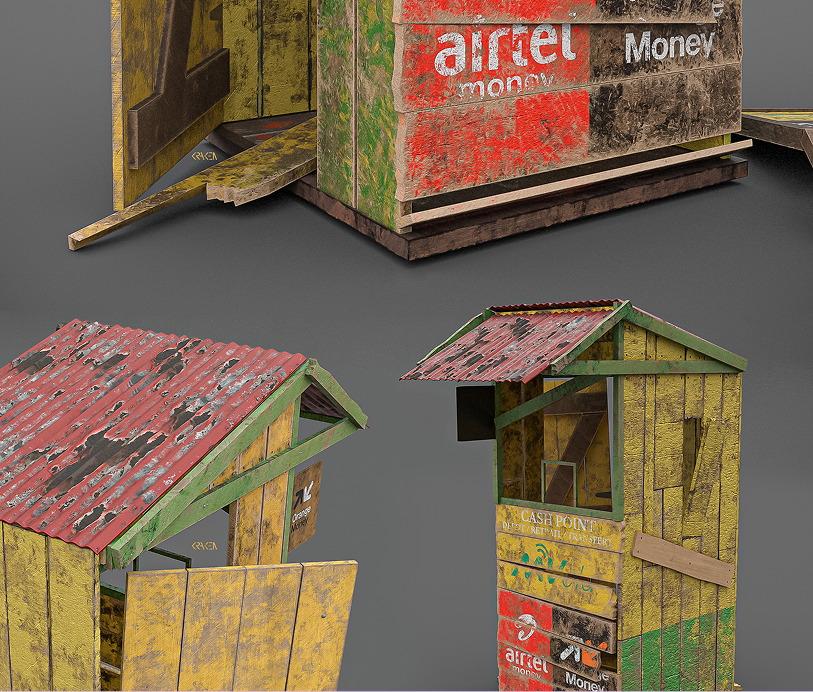 Cash Point 3D OU Kiosk à Madagascar